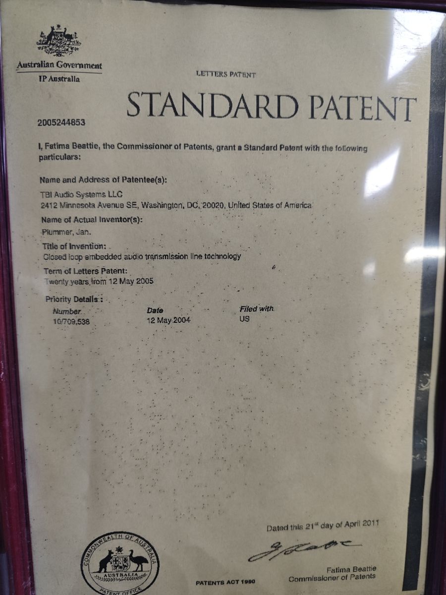Australia-STANDARD PATENT